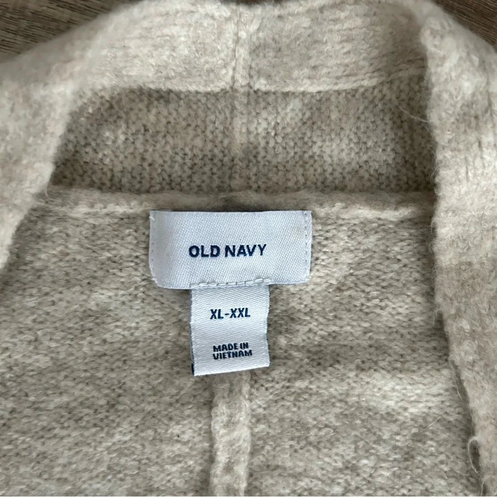 Old Navy Cream/Tan Cardigan Sweater